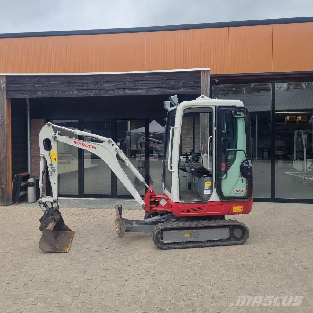 Takeuchi TB 216 Mini excavadoras < 7t