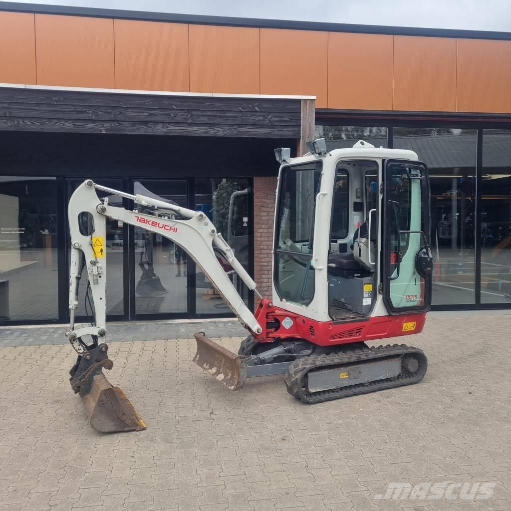 Takeuchi TB 216 Mini excavadoras < 7t