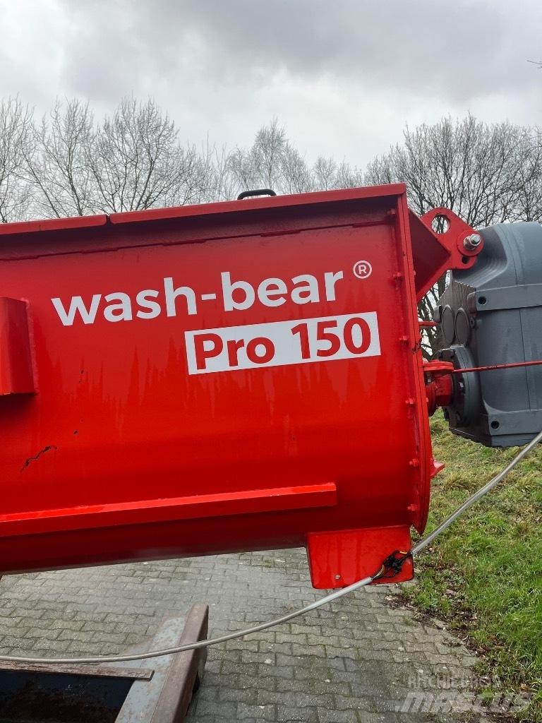  wash-bear pro 150 Equipos de clasificación de desechos