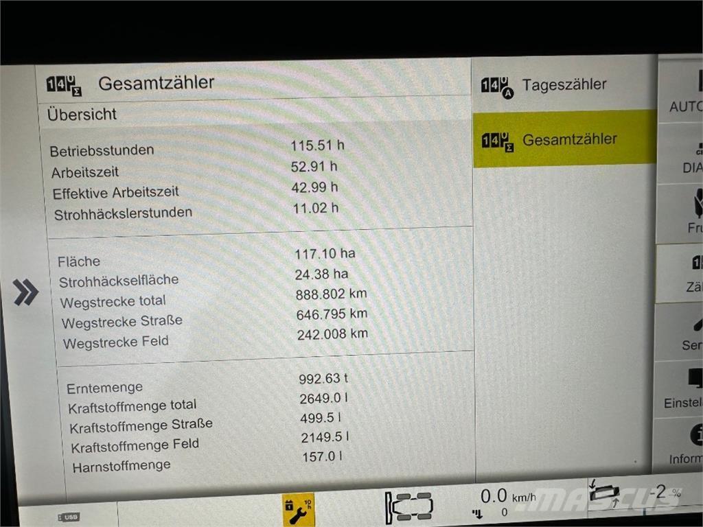 CLAAS Trion 660 Cosechadoras combinadas