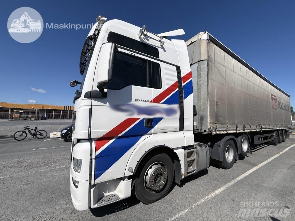 MAN TGX 28.510 Cabezas tractoras