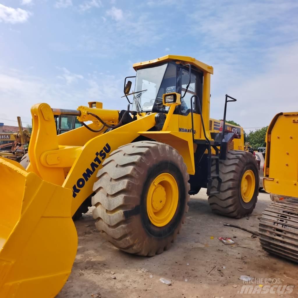 Komatsu WA 470-3 Cargadoras sobre ruedas