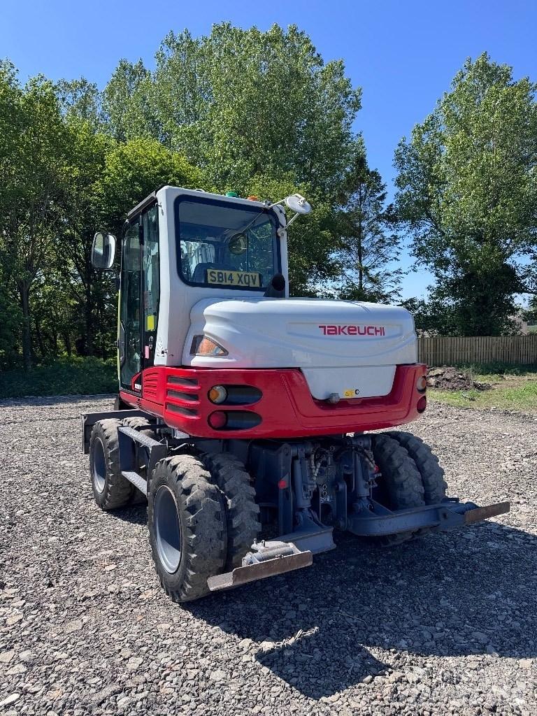 Takeuchi TB 295 W Excavadoras de ruedas