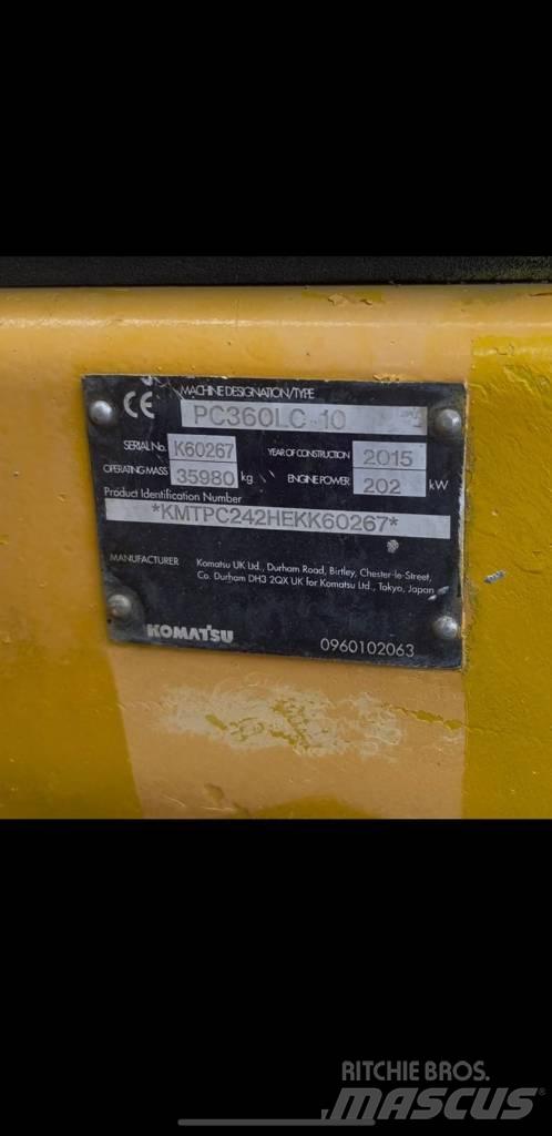 Komatsu PC360LC-10 Excavadoras de cadenas