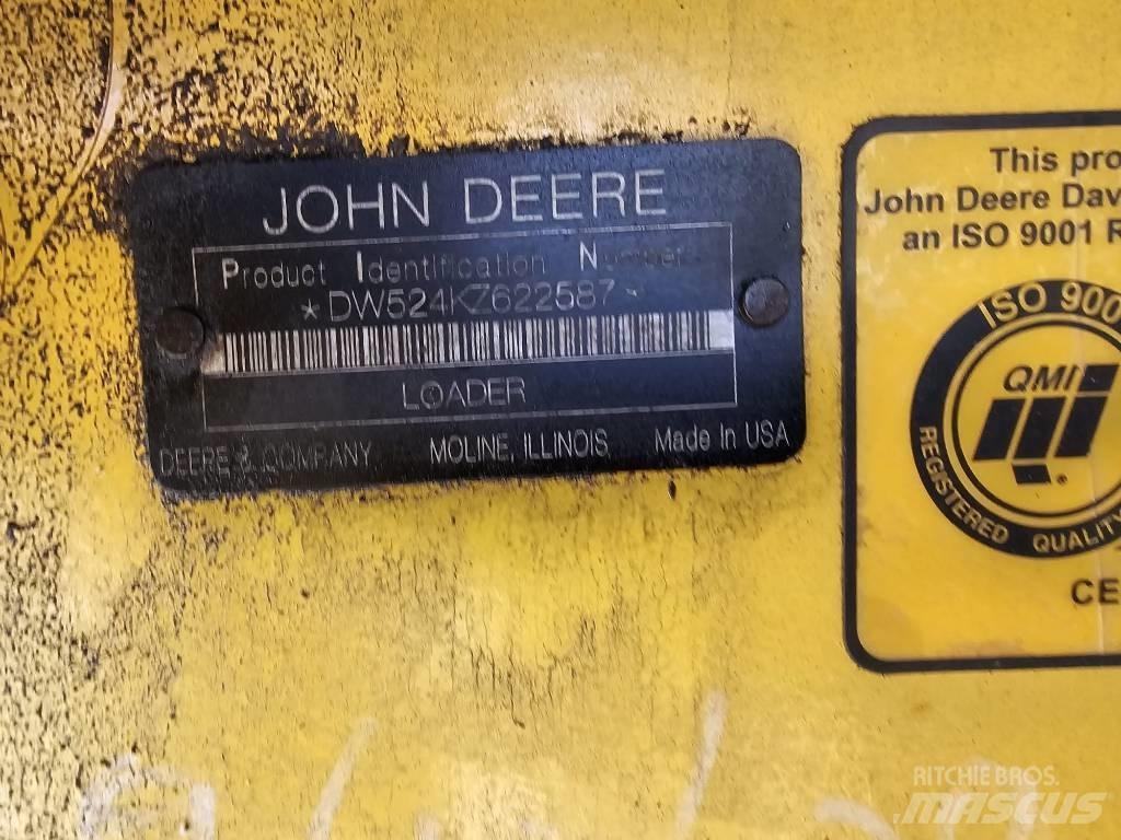 John Deere 524 K Cargadoras sobre ruedas