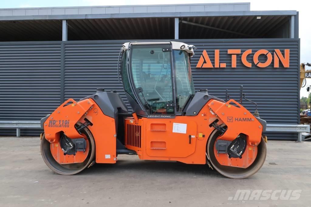 Hamm HD+ 110I VO Rodillos de doble tambor
