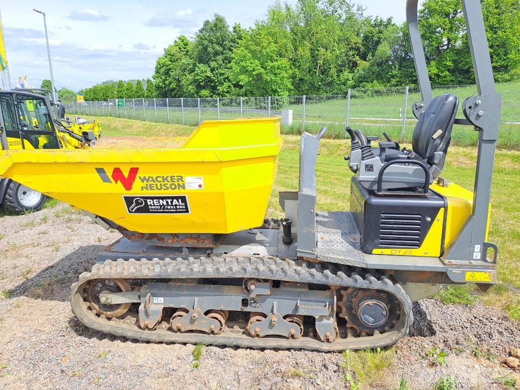 Wacker Neuson DT23 Dúmpers sobre orugas