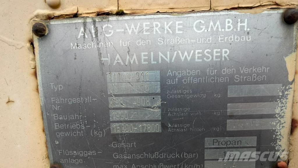 ABG Titan 311 Asfaltadoras