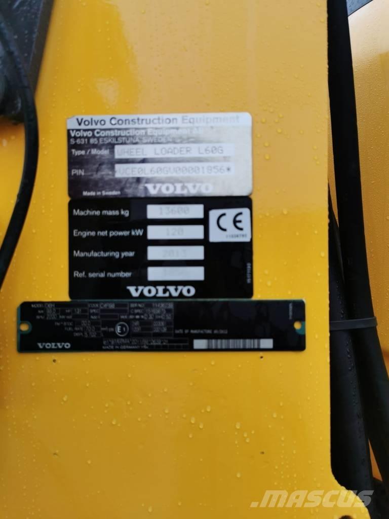 Volvo L60G Cargadoras sobre ruedas