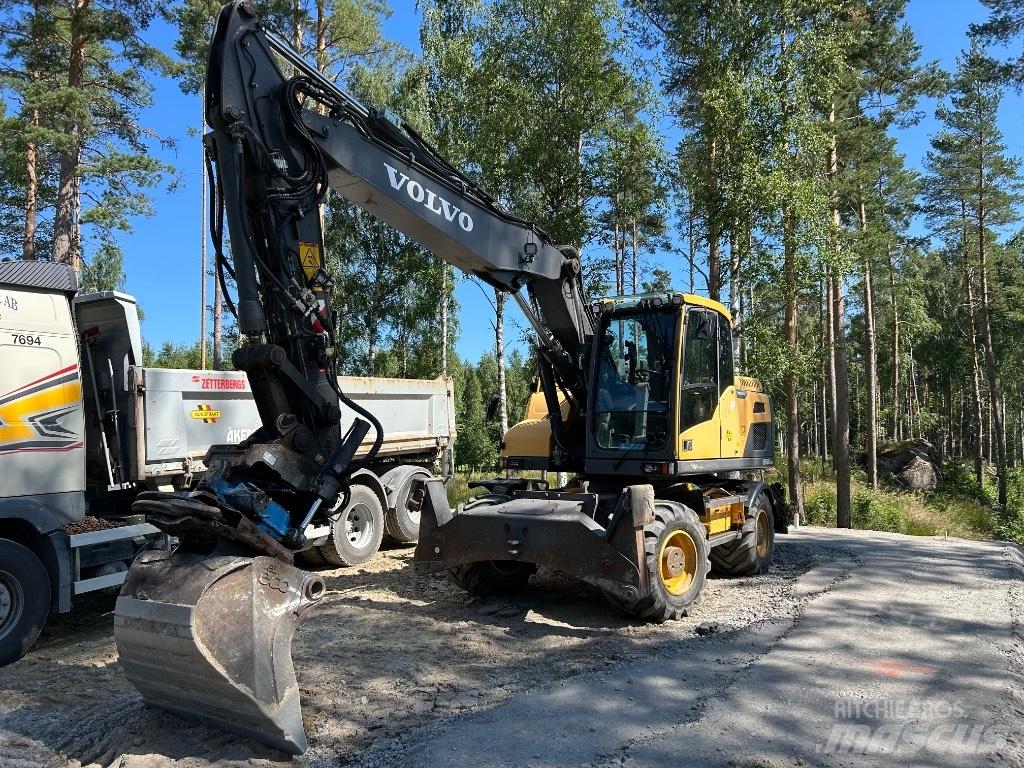 Volvo EW 160 D Excavadoras de ruedas