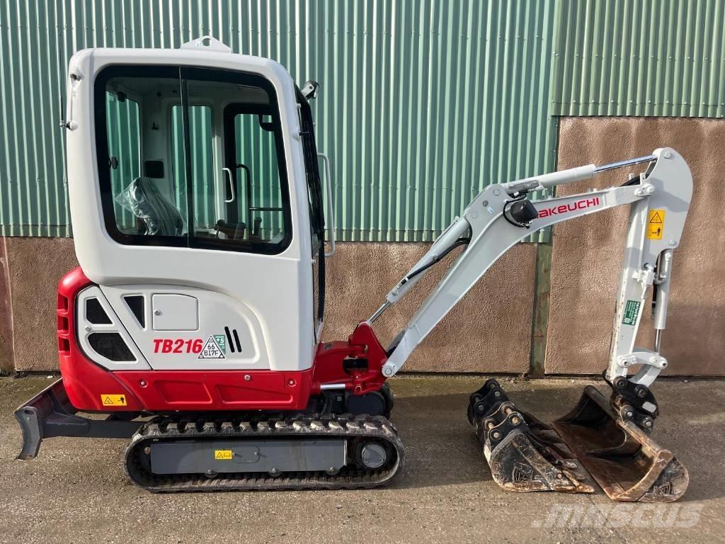 Takeuchi TB 216 A Mini excavadoras < 7t