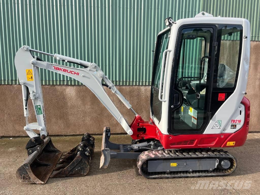 Takeuchi TB 216 A Mini excavadoras < 7t