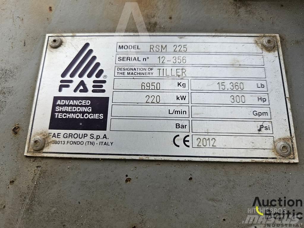 FAE RSM 225 Otros equipos usados para la recolección de forraje