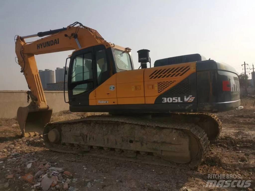 Hyundai 350L VS Excavadoras de cadenas
