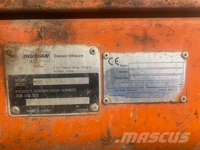 Doosan DX 420 LC Excavadoras de cadenas