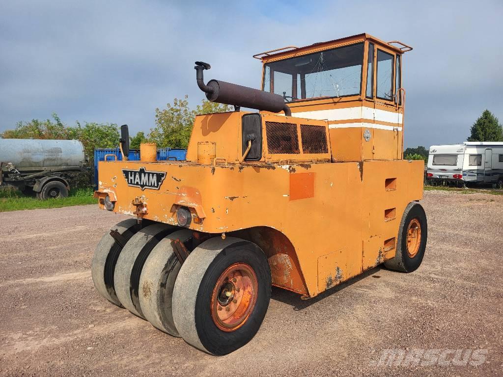Hamm GRW 10 Rodillos sobre neumáticos
