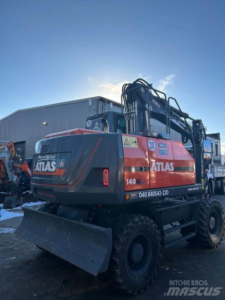 Atlas 140W-BLUE Excavadoras de ruedas