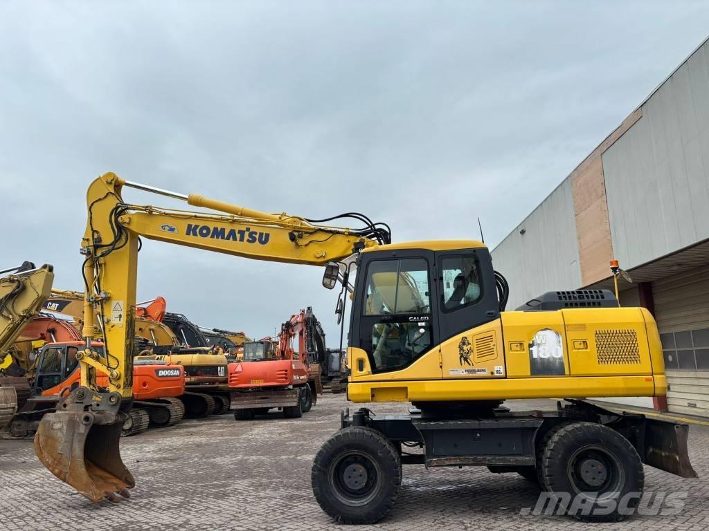 Komatsu PW 180-7 Excavadoras de ruedas