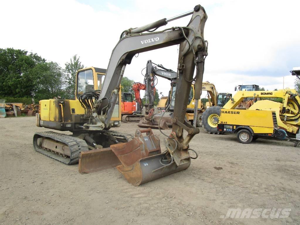 Volvo EC 70  ECR 88 Excavadoras 7t - 12t