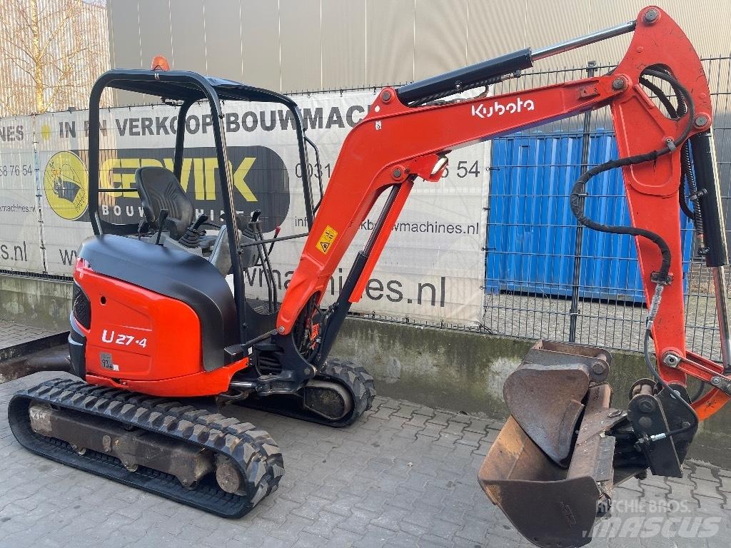 Kubota U 27-4 Mini excavadoras < 7t