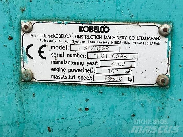 Kobelco SK235 SR Excavadoras especiales