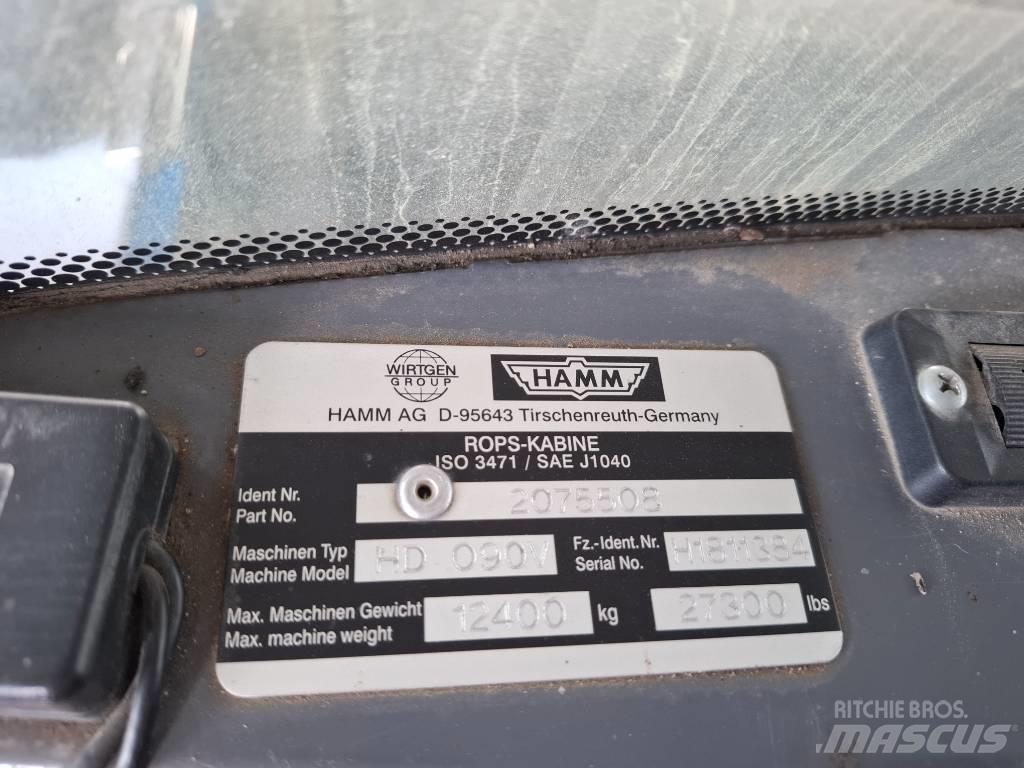 Hamm HD 92V Otros rodillos