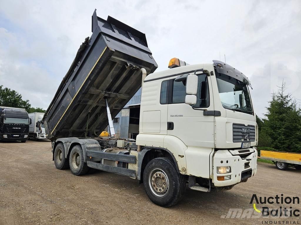 MAN TGA26.480 Camiones bañeras basculantes o volquetes