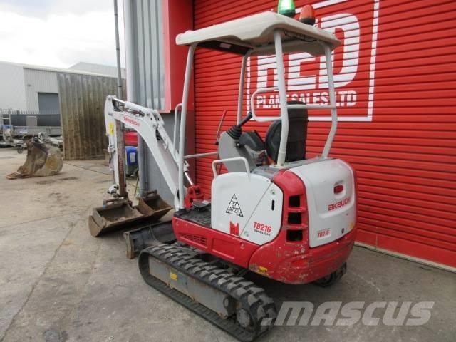 Takeuchi TB 216 Mini excavadoras < 7t