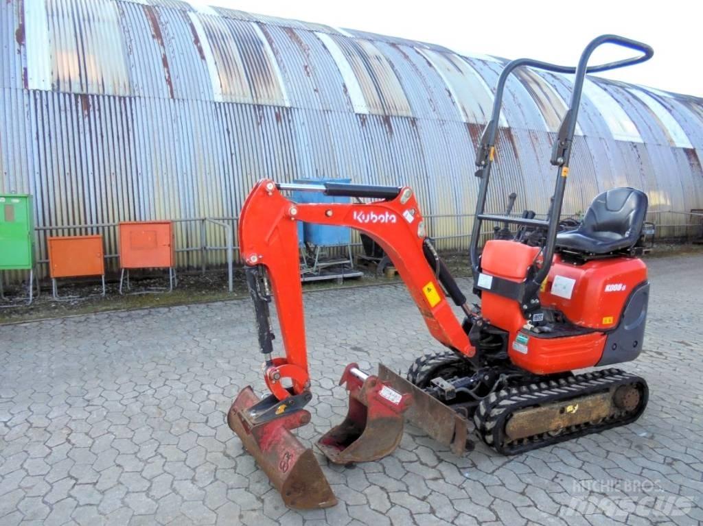 Kubota K 008-3 Mini excavadoras < 7t