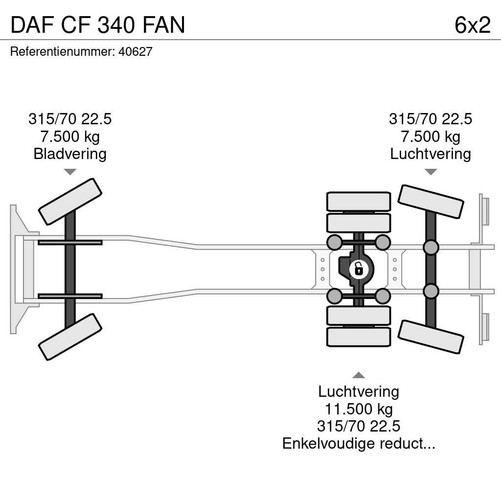 DAF CF 340 FAN Camiones de basura