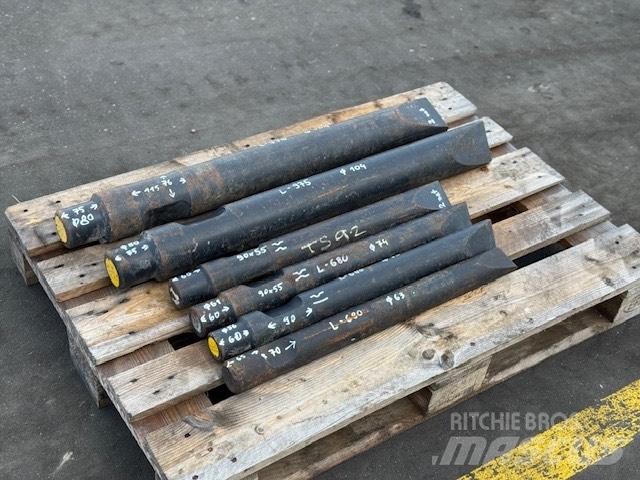 Rammer grot 74 mm Martillos hidráulicos