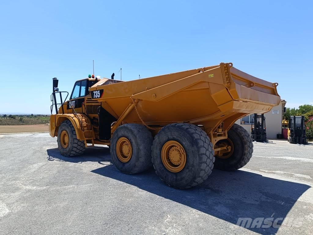 CAT 735 Dúmpers articulados
