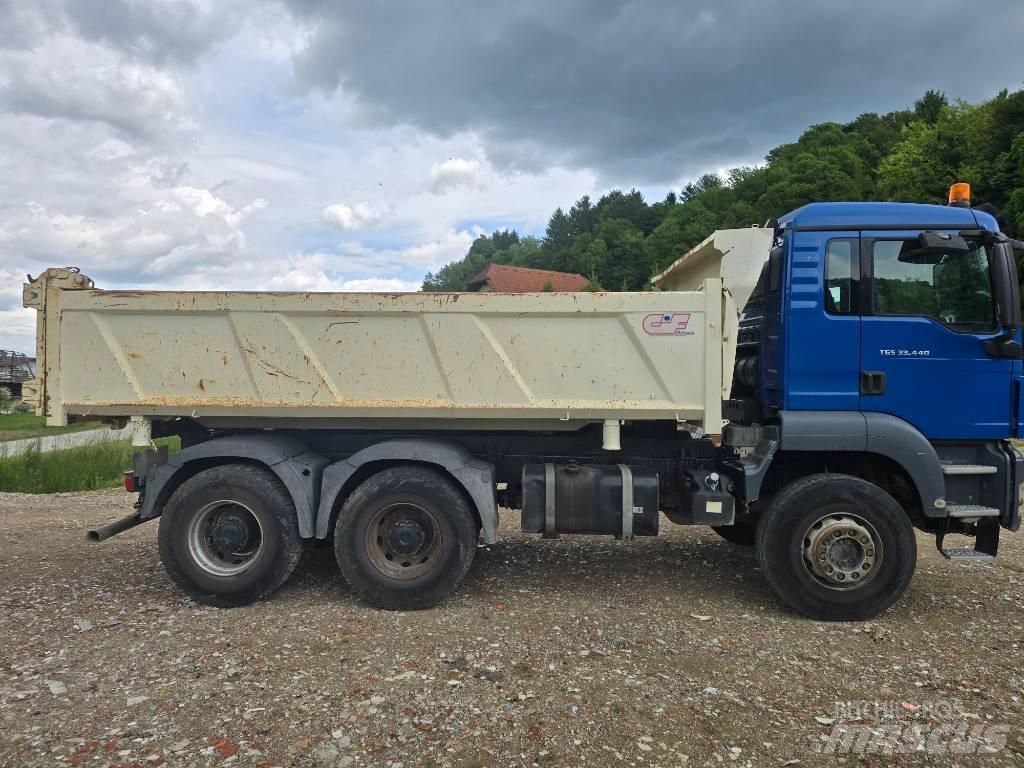 MAN TGS 33.400 Camiones bañeras basculantes o volquetes