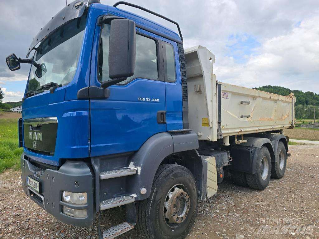 MAN TGS 33.400 Camiones bañeras basculantes o volquetes