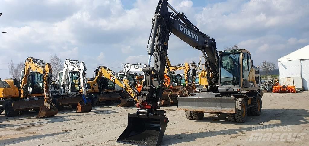 Volvo EW 160 E Excavadoras de ruedas