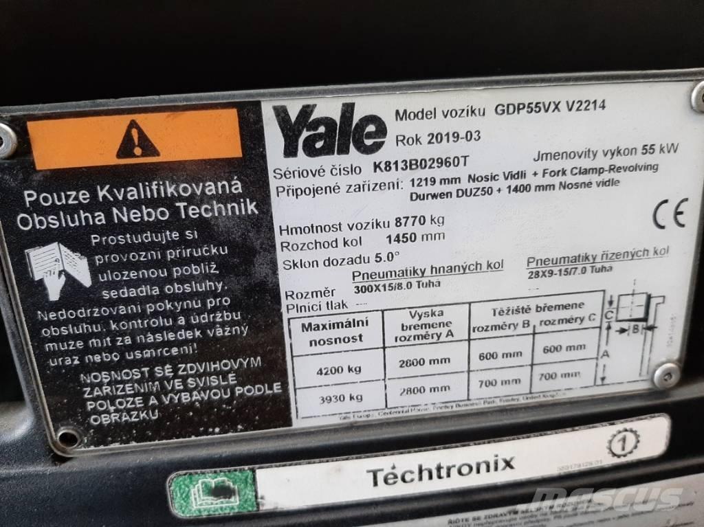Yale GDP 55 VX Carretillas diesel