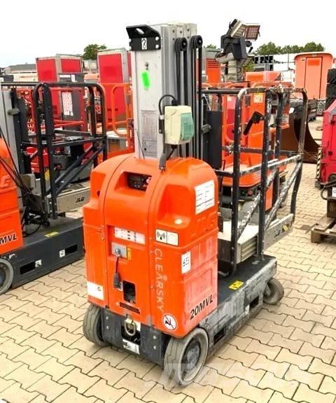 JLG 20 MVL Ascensores de personal y montacargas de acceso