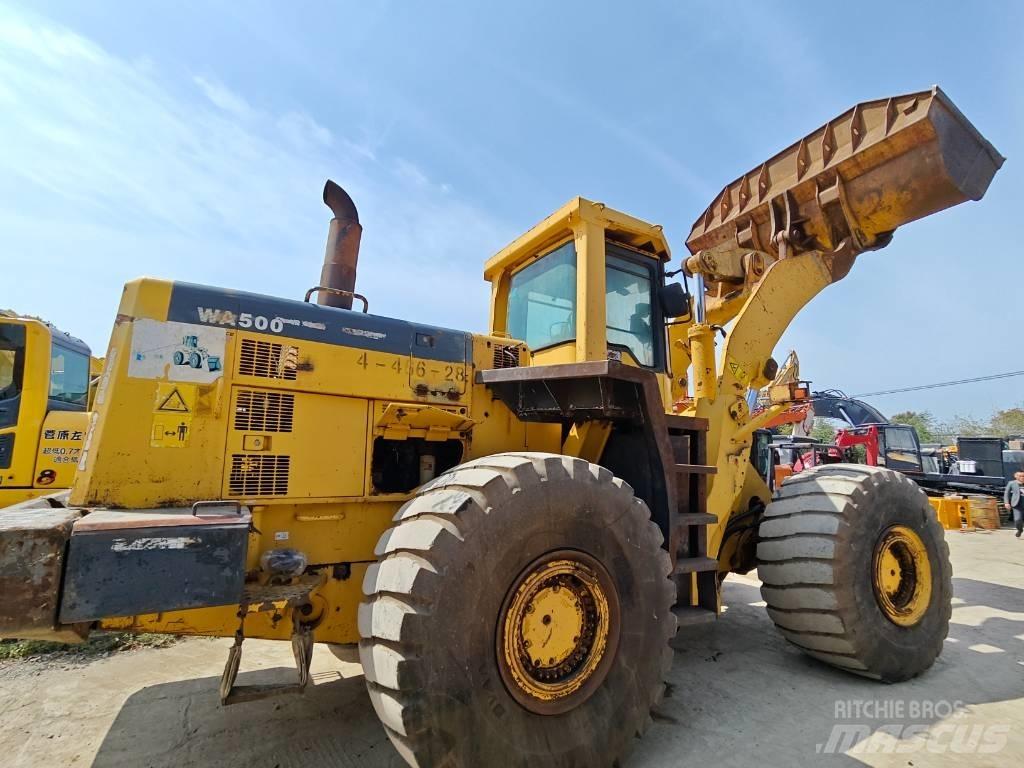 Komatsu WA 500-3 Cargadoras sobre ruedas