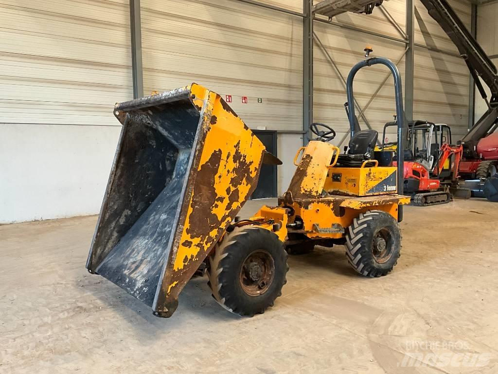 Thwaites 3 tonne Dúmpers de obra
