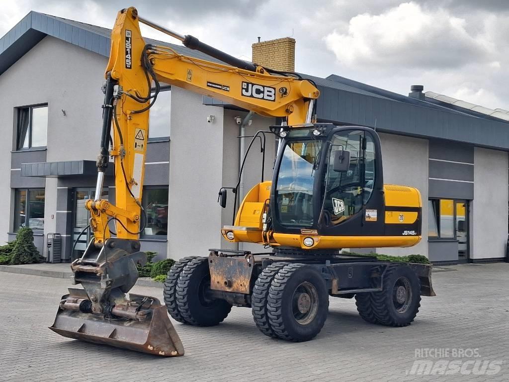 JCB JS 145 W Excavadoras de ruedas