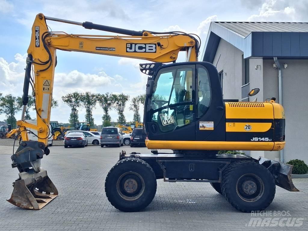 JCB JS 145 W Excavadoras de ruedas