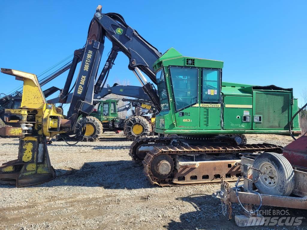 John Deere 853 Talador apilador
