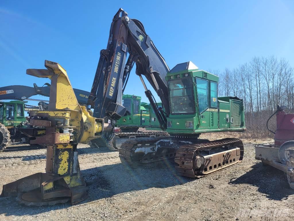 John Deere 853 Talador apilador