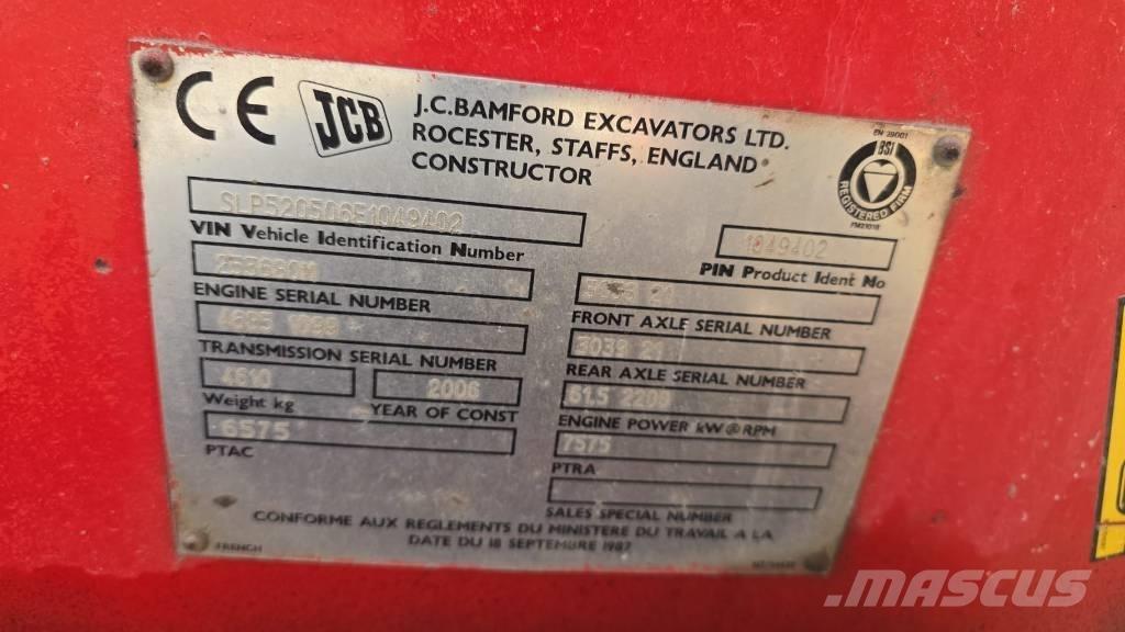 JCB 520-50 Carretillas telescópicas
