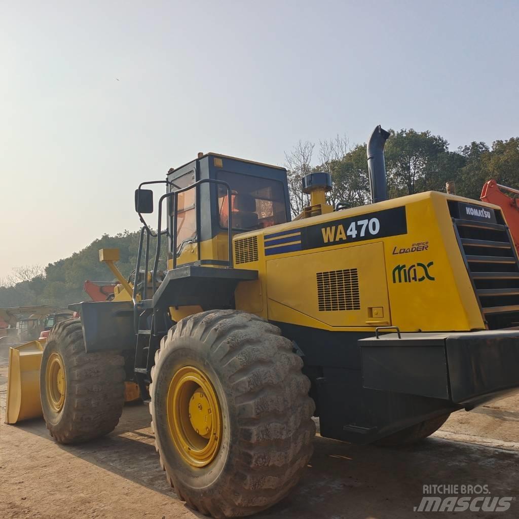 Komatsu WA 470-3 Cargadoras sobre ruedas