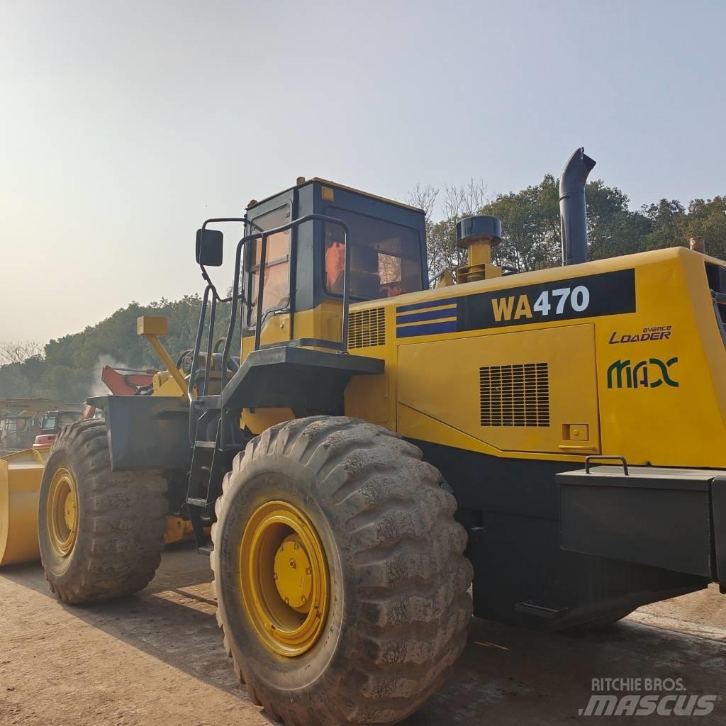 Komatsu WA 470-3 Cargadoras sobre ruedas