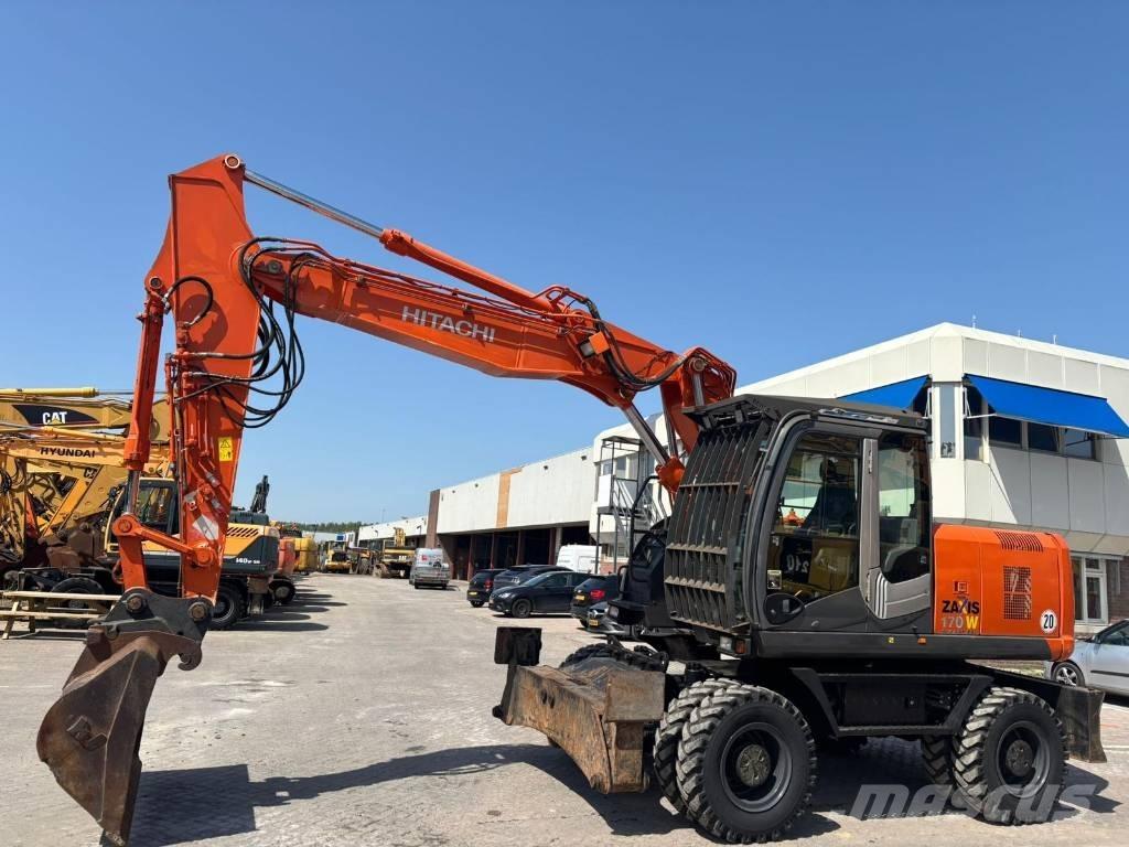 Hitachi ZX 170 W-3 Excavadoras de ruedas