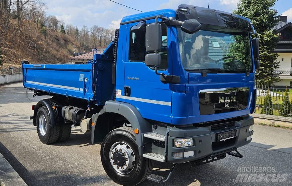 MAN TGM 18.290 4X4 Camiones bañeras basculantes o volquetes