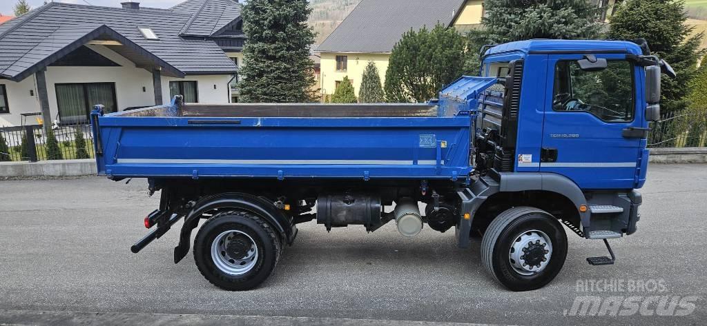 MAN TGM 18.290 4X4 Camiones bañeras basculantes o volquetes