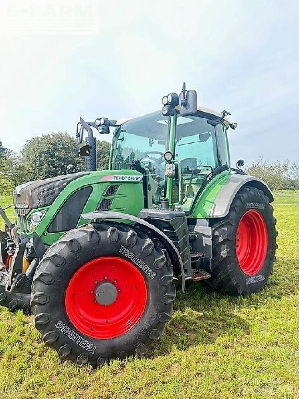 Fendt 516 vario Tractores